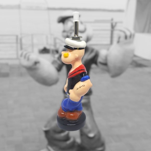 Popeye Ceramic Vinegar Dispenser Bottle by Westland - Picture 4 of 6